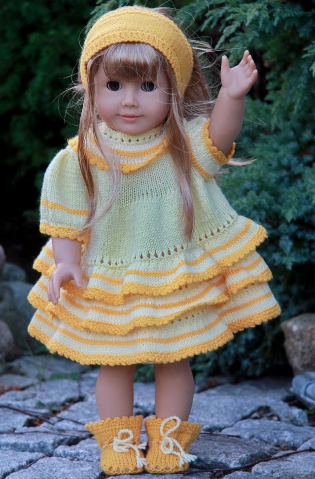 knitted dolls clothes
