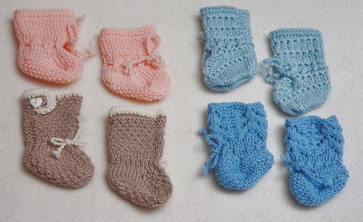 crochet doll socks