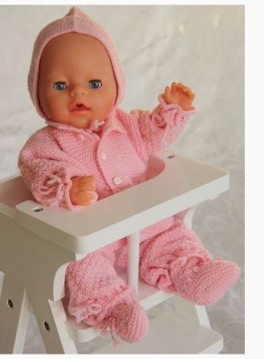 knitted baby dolls