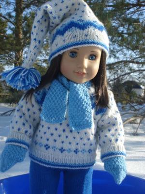 Special doll clothes for my daughter's beloved American Girl Chrissa
